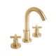 VADO Element Basin Mixer With Pop-Up Waste Brushed Gold 