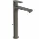 IDS Connect Air Tall Basin Mixer With Pop-Up Waste Grey