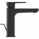 IDS Cerafine O Basin Mixer With Pop-Up Waste And Rod Silk Black 