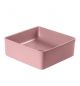 SAPPHIRE Above Counter Wash Basin with Pop-up-Baby Pink