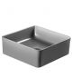 SAPPHIRE Above Counter Wash Basin with Pop-up-Grey