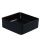 SAPPHIRE Above Counter Wash Basin with pop-up-Black