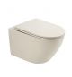 CM Spain Wall Hung WC With Seat Cover Ivory 