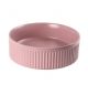 Spain Round Ribbed Counter Wash Basin Baby Pink