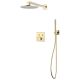 Dexa Concealed Bath Shower Mixer Set Champaign Gold