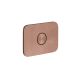VADO Zone Horizontal Single Push Button Brushed Bronze