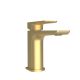 SAPPHIRE basin mixer with pop up waste Matte Gold 