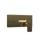 SAPPHIRE Shiny Gold Concealed Basin Mixer with Spout 