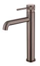 Spain Tall Basin Mixer With Pop Up Waste Rust Copper